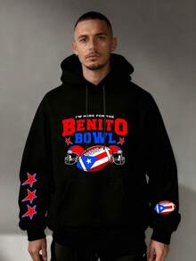 Sweat-shirts pour hommes - Noir - Voir 2