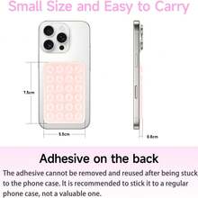 1-3个装硅胶吸盘手机支架，硅胶粘性智能手机支架，防滑吸盘，自拍视频手机配件支架，黑色 - 彩色 - 查看 3