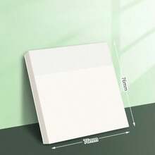 50/100/200sheets Line Sticky Notes 4 Colors Portable Student Note Marker Writing Sticky Notes, Self-Adhesive Easy To Apply Notepad Office, Home, School Big And Small Two Styles, Office Small Helper,School Supplies,Back To School - Multicolor - View 4