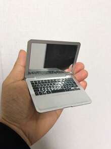 Conjunto de Mini Brinquedos Realistas de Metal com 3 Peças: Telefone, Tablet, Laptop, Decoração de Cena em Miniatura (Ligeira Variação na Cor do Item, o Produto Real Será Enviado) - Multicolorido - Visão 21