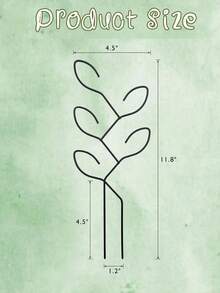 植物攀爬架，户外盆栽植物攀爬支撑架，多层花卉植物支架，适用于攀援藤蔓、爪兰、虎皮百合等室内/室外植物，创意固定杆植物支架，家居装饰，园艺用品 - A - 查看 11