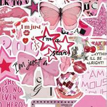 50 piezas Pegatinas retro Y2K, pegatinas artísticas, pegatinas geniales, pegatinas estéticas, pegatinas de graffiti KPOP, pegatinas de vinilo resistentes al agua, adecuadas para botellas de agua, portátiles, teléfonos, monopatines, scrapbooks, diarios, excelentes como regalos, suministros para scrapbooking, pegatinas divertidas, pegatinas para portátiles, pegatinas para Kindle, pegatinas para teléfonos - M - Ver 8