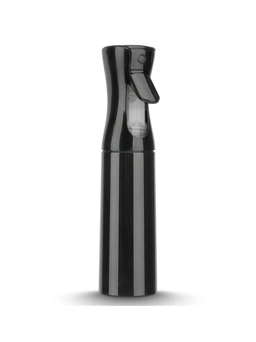 Pressurized Spray Bottle, High Pressure Spray Bottle, Fine Mist Spray Bottle, Stylish Spray Bottle, Semi-Automatic Continuous Spray Bottle, Water Spray Bottle - Black - View 1