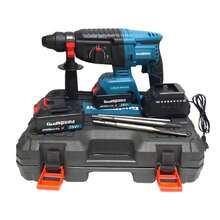 OISE ART STORE Tassellatore A Batteria 2 Batterie Martello Demolitore Percussione Trapano Sds - - Multicolore - Visualizzare 2