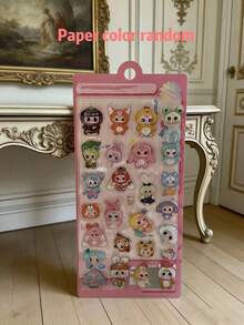 Cute Hollow Doll High-Quality Reward Phone Case Sticker - Multicolor - View 12