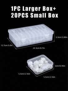 DIY Diamond Painting Storage Box - Premium Multi-Layer Storage Box Suitable For Rhinestones, Mosaic Tiles, Nail Art Decorations And Craft Supplies - Portable Beading Box With Adjustable Dividers - Perfect For Diamond Embroidery, Jewelry Making And DIY Projects (Large Capacity) - Multicolor - View 15