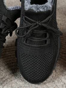 FZY 2026 Winter New Women's Snow Boots, Non-Slip Winter Warm Fur Boots - Warm And Stylish Winter Boots - Thick Fur Women's Ankle Boots, Comfortable, Lightweight And Shock-Absorbing, Perfect For Everyday Casual Wear - Extended Size Women's Warm Fur Boots, Stylish Fur Warm Boots - A Thoughtful Valentine's Day Gift For Your Loved One - 黑色 - 查看 5