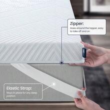 Mattress Pads - 90 By 200 By 10 Centimeters - View 3