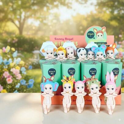 1pc-6pcs 3.5 Inch Random Angel Doll, Luminous Series, , Random Delivery Style, Animal , Sakura Series, Keychain Series, Mystery Blind Bag, Collectible Decorations, Indoor Decor, Bedroom Decor, Party Supplies, Car Decor, Holiday Decor, Wedding Decor, Birthday Gift, Romantic Gift, Girl Surprise Gift, Easter, Easter Gift