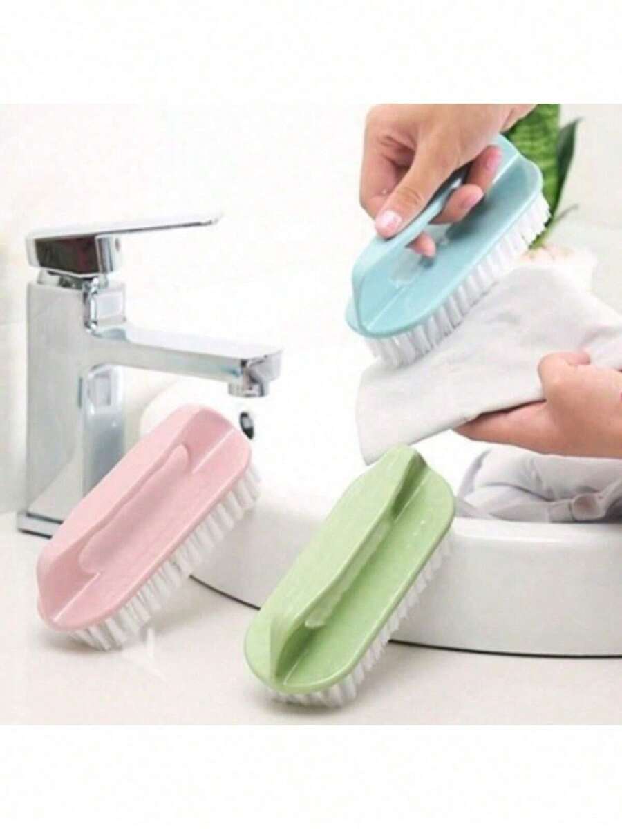 Housework Kitchen Cleaning Brush, Soft Bristles, Shoe Brush, Bathroom - Aleatorio 2pc - Xem 1