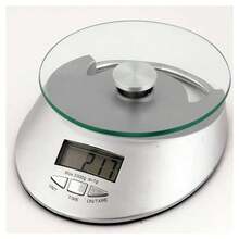 OISE ART STORE Bilancia Da Cucina Digitale Precisione Da 1gr A 5kg Con Ripiano In Vetro Qe-ke-4 - - Multicolore - Visualizzare 1