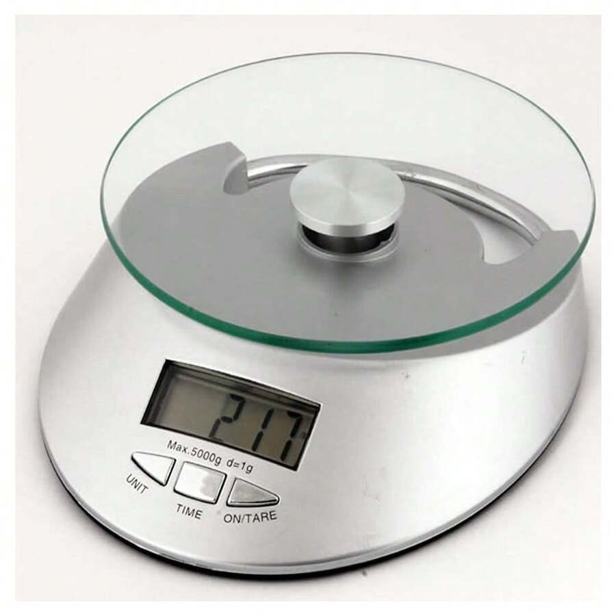 OISE ART STORE Bilancia Da Cucina Digitale Precisione Da 1gr A 5kg Con Ripiano In Vetro Qe-ke-4 - - Multicolore - Visualizzare 1