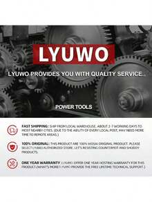 LYUWO锂电池工具，军用锯，往复锯，手锯，可充电锂电池通用锯，小型家用电锯。可切割木材、金属、塑料，修剪树枝，便于携带，采用合金钢链条材质，非常耐磨，配备大容量锂电池和2套锯片。 - 酒紅色 - 查看 2