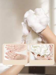 2-In-1 Bath Sponge With Soap Holder, Provides Rich Lather For Daily Bathing - Multicolor - View 2