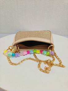 Kids Sequin Crossbody Bag, Girls Small Messenger Bag, Holiday Gift, Fashion Princess Coin Purse, Gold/Silver/Pink/Black Mini Bag - Multicolor - View 7