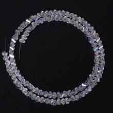 1 String 4mm Small Irregular Glass Beads, DIY Craft Supplies For Jewelry Making, Necklace, Bracelet, Earrings, Keychain, Accessories, Gifts For Holidays, Valentine's Day - Multicolor - View 13