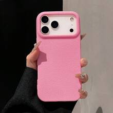 Pink - Leather Texture