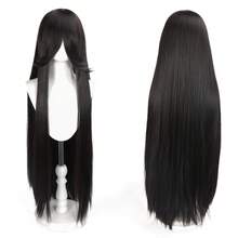 Karida 60cm/24inch Extra Long Straight Synthetic Hair Wig With Bangs, Colorful, Suitable For Daily Use, Cosplay, Halloween, Christmas, St. Patrick's Day And Other Costume Parties - Multicolor - View 128