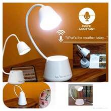 OISE ART STORE Lampada Tavolo Led Musica 5in1 Multifunzionale Pieghevole Ricaricabile Usb Q-47 - - Multicolore - Visualizzare 4