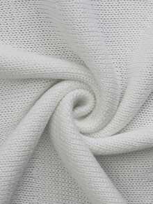 Women's New Style White V-Neck Sleeveless Sequin Crisscross Tie Backless Slim-Fit Dress, Sexy Elegant Fashionable Casual Beach Vacation Party Valentine's Day Outfit, Spring And Summer - Multicolor - View 6