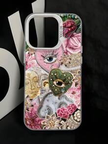 宝石眼全印花手机壳，全包式防摔保护壳，甜美酷炫的Y2K风格，兼容 13/16/17/15/14/13/12/11/Pro/Pro Max/X/XR/XS/XS Max/7/8/Plus，以及Galaxy系列，包括Galaxy S25、S25 Ultra、S24 Ultra、S24、S23+、S23 Ultra、S23 FE、S23、S22 Ultra、S21 FE 5G、S20 FE、A55 5G、A35、A34、A33 5G、A32 4G、A15、A14、A06、A05S、A05、A52/A52s 5G。 - 彩色 - 查看 6