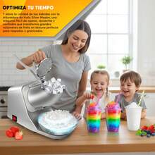 Trituradora de Hielo Eléctrica 500W con Cuchillas de Acero Inoxidable Adir 17021 - Gris - Ver 4