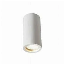 OISE ART STORE Porta Faretto Applique Da Soffitto In Gesso Verniciabile Cilindro Gu10 Gs-c140-t - - Multicolore - Visualizzare 3