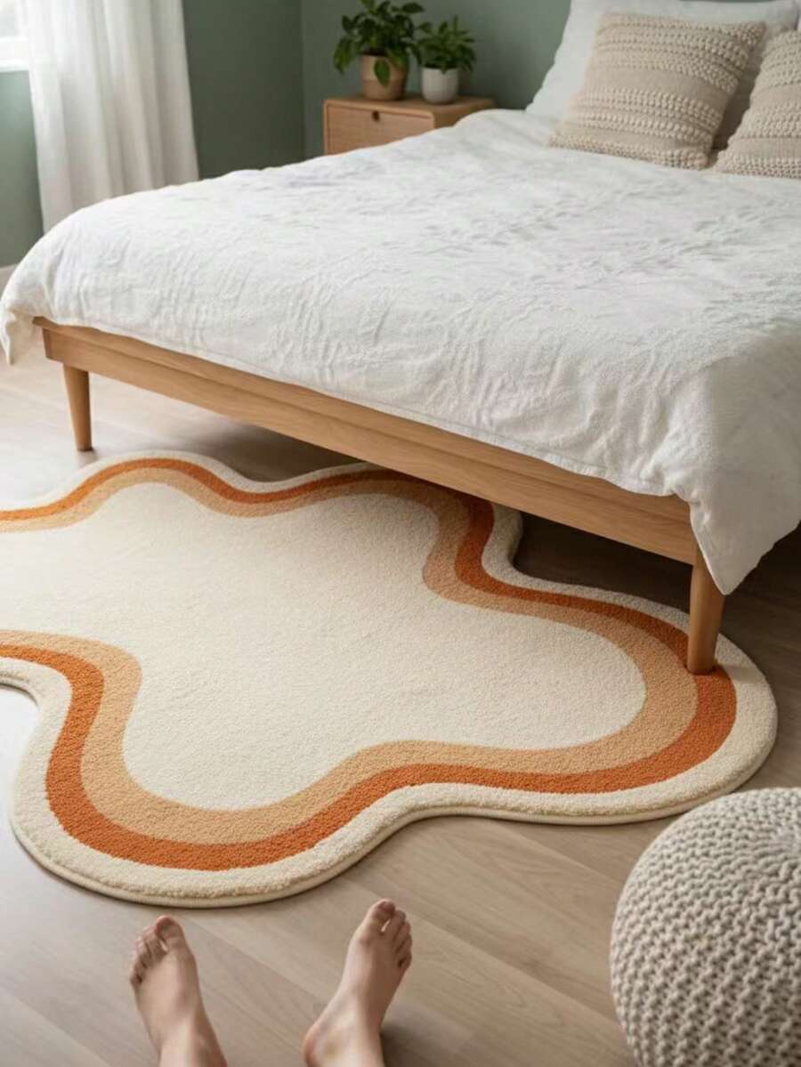 1 tấm thảm trang trí tối giản, bất đối xứng, họa tiết mây màu sáng, trang trí phòng ngủ, thảm nhỏ, thảm trải sàn, trang trí nhà cửa, thảm phòng khách, thảm nhỏ phòng khách, thảm phòng ngủ, trang trí nhà cửa phòng khách, thảm ngoài trời, thảm có thể giặt được. - Nhiều màu - Xem 1