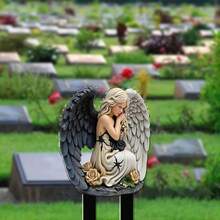 Eternal Commemorative Personalized Acrylic Cemetery Plaque - Salute To Beloved, Long Term Outdoor Preservation, Multiple Styles Of Cemetery Commemorative Stakes To Choose From, Classic Acrylic Outdoor Commemorative Plaque With Strong Durability - A - View 10