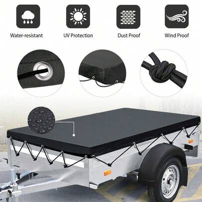 210x114x9cm 600D  Trailer Flat Cover