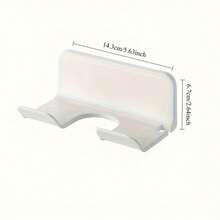 Grey New Luxury Family Hair Dryer Storage Rack, Bathroom Hair Dryer Holder, Simple No-Drill Hair Dryer Organizer - Grey - View 6