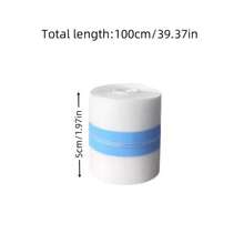1 Roll Transparent PU Material Down Jacket Repair Tape, Easy To Cut And Stick, Suitable For Protecting Jacket, Collar And Cuffs From Pollution - Thick style - View 9