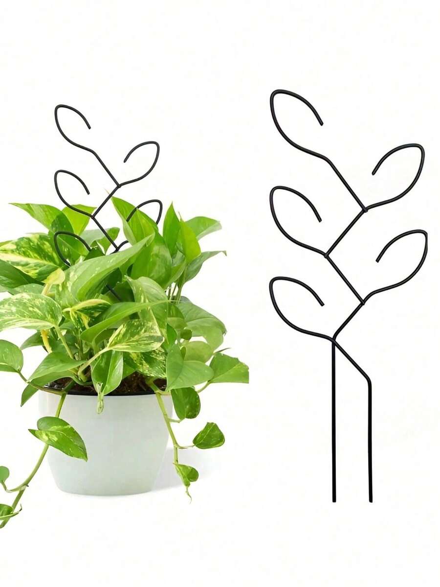 植物攀爬架，户外盆栽植物攀爬支撑架，多层花卉植物支架，适用于攀援藤蔓、爪兰、虎皮百合等室内/室外植物，创意固定杆植物支架，家居装饰，园艺用品