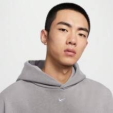 Nike Men's AS JA M NK TF SI PO HD Knit Sweatshirt Sweatshirt IF1555-015 - Grey - View 5