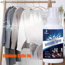 Removedor de Eletricidade Estática de Roupas, Spray Anti-Estático para Casa, Removedor de Rugas e Estática para Cabelo, Roupas, Interior de Carro, Cortinas, Sofá, Carpete, Animais de Estimação - Líquido - Visão 13