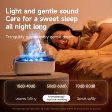 Difuzor de aromă cu ceață de lavă vulcanică alimentat prin USB cu lumini colorate, umidificator de aer pentru sufragerie, dormitor, de asemenea, un cadou minunat - Multicolor - Vizualizare 5