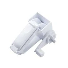 1pc Multi-Function Manual Rotary Cheese Grater, Vegetable Shredder For Potato, Carrot, Chocolate, Cheese - White - View 7