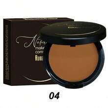 Contouring And Setting Powder Compact, Includes A Mirror Puff, Provides Oil Control, Long-Lasting Matte Finish, And Deep Contouring – A Summer Essential - 02 Màu be tự nhiên - Xem 7