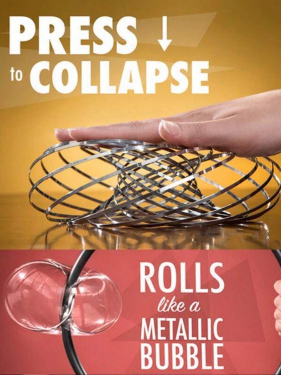 Novelty Magic Bracelet, Interesting Bracelet, Fluid Stress Relief Bracelet, Decompression Gadget, Unique Bracelet, Magic Creative Prop, Party Atmosphere Prop - Silver - View 1