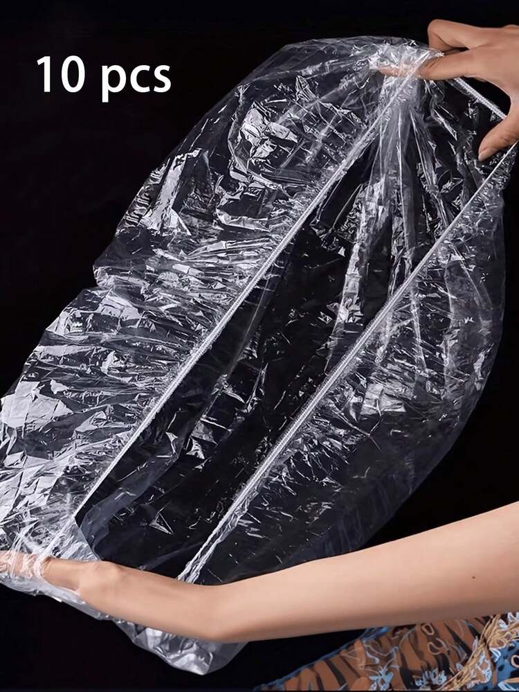 透明一次性户外背包防雨罩、单肩包防尘罩、拉杆箱防水罩。适用于各种包袋和家用电器。小巧便携，是办公、户外、旅行、露营等场合的理想之选。也是馈赠家人、朋友和同事的绝佳礼物。 - 彩色 - 查看 10