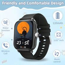 SIMSONLAB 2026 NEW 1.83-Inch HD Full Touch Screen Smart Watch For Kids & Teens, Phone Dialing/Receiving, Pedometer, Calorie Counting, Multiple Sports Modes, Message Reminder & Incoming Call Reminder, Multi-Function Smart Watch, Sporty Smart Watch Best Holiday Gifts For Boys And Girls - Multicolor - View 16