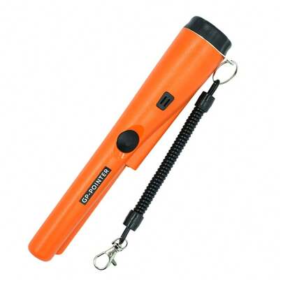 360°手持式金属探测器，适用于黄金、白银、古董、寻宝，符合人体工程学设计，高效寻宝工具（不含电池）