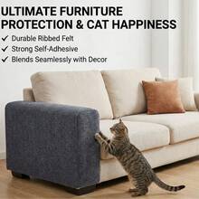 1 tấm lót cào móng cho mèo tự dính, có thể cắt tỉa, bảo vệ mép đồ nội thất, ghế sofa và thảm trong nhà, cũng thích hợp làm tấm cào thay thế cho cây cào móng của mèo, lý tưởng cho trang trí Giáng sinh, Halloween, trang trí phòng, quà tặng Giáng sinh. - Nhiều màu - Xem 8