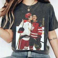 Hollanov Shirt Hudson Williams Connor Storrie Comfort Shirt Heated Rivalry Inspired Shirt Ilya Rozanov Shane Holl - 黑色 - 查看 1