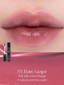 Rom&nd Romand 持久保湿唇彩，24号色（去角质），5.5克/0.2盎司，Romand液体唇膏，水润亮泽妆效，韩国唇彩，持久显色，MLBB（My Lips But Better，我的唇色，但更美），保湿，高显色度，打造自然透明妆容，日常唇彩，韩国化妆品，礼盒装 - #25 Bare Grape - 查看 5