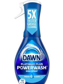 Dawn Platinum Powerwash Dish Spray, Dish Soap, Fresh Scent, 16 Fl Oz - Liquid - View 1