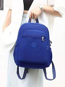 旅行大师大容量双肩包 - 新款轻便时尚旅行多功能背包 - 学生书包 - 女士休闲包 - 彩色 - 查看 6