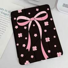 Minimalist Y-Shaped Foldable Spray-Painted Transparent Acrylic Crystal Flat Protective Case, Compatible With Pad Mini6/7/9.7/10.2/10.5/10.9/12.9/13/Pro 11, 10th Generation, Protective Case Supports Multi-Angle Adjustment, Six-Way Stand Placement, Built-In Pen Slot, Transparent Back Cover, Anti-Drop Protection, Auto Wake/Sleep - Multicolor - View 13