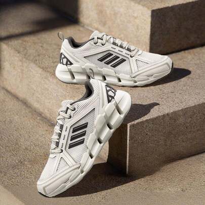 Adidas 男女通用透气网面轻便户外运动跑步鞋