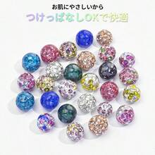 1, 2, 4, 5, 10 Pieces, Piercing, Body Piercing, Cartilage Piercing Backs, 18G, 16G, 14G, 12G, Sparkly, Hypoallergenic, Helix Piercing, Surgical Stainless Steel, Rich Coating, Pavé, Permanent, Cartilage, Belly Button Piercing, Tongue Piercing, Tragus Piercing, Cute, Jewel, Cartilage, Single Ear - Blue - View 6